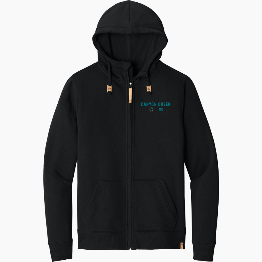 Canyon Creek Coyotes <span class="pdp-name-mascot">Canyon Creek Elementary</span> tentree Men's Space Dye Fleece Full-Zip Hoodie