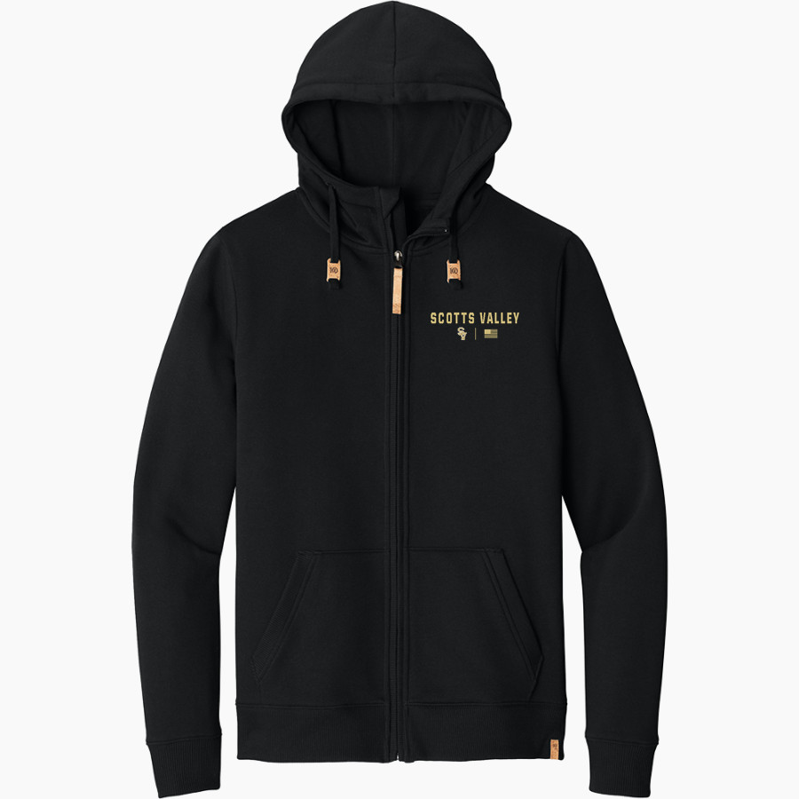 Scotts Valley Falcons <span class="pdp-name-mascot">Scotts Valley Falcons</span> tentree Men's Space Dye Fleece Full-Zip Hoodie