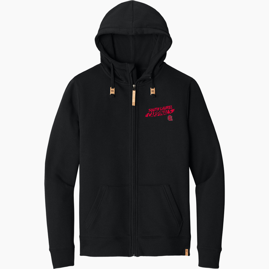 SOUTH LAUREL HIGH SCHOOL CARDINALS <span class="pdp-name-mascot">SOUTH LAUREL CARDINALS</span> tentree Men's Space Dye Fleece Full-Zip Hoodie