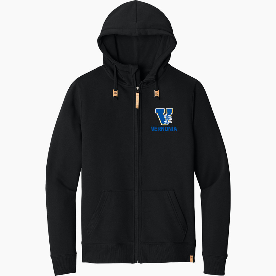 Vernonia Loggers <span class="pdp-name-mascot">Vernonia Loggers</span> tentree Men's Space Dye Fleece Full-Zip Hoodie