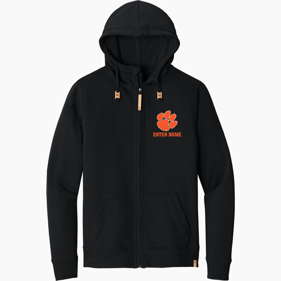 KENDRICK SENIOR HIGH SCHOOL TIGERS tentree Men's Space Dye Fleece Full-Zip Hoodie
