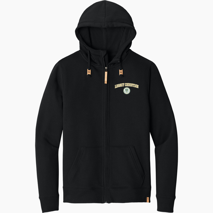 LEGACY CHRISTIAN WARRIORS tentree Men's Space Dye Fleece Full-Zip Hoodie