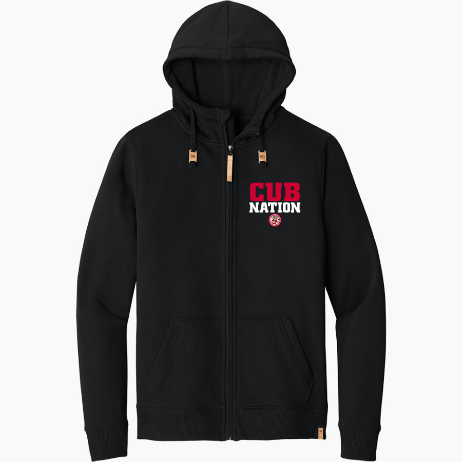 Warren Elementary Cubs <span class="pdp-name-mascot">Warren Elementary School Cubs</span> tentree Men's Space Dye Fleece Full-Zip Hoodie