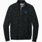 HARRISONVILLE HIGH SCHOOL WILDCATS tentree Men's Space Dye 1/4-Zip Fleece Pullover Front Thumbnail