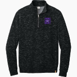 SHASTA HIGH SCHOOL WOLVES tentree Men's Space Dye 1/4-Zip Fleece Pullover Front Thumbnail