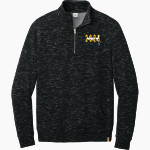 ENTERPRISE HIGH SCHOOL WOLVES tentree Men's Space Dye 1/4-Zip Fleece Pullover Front Thumbnail