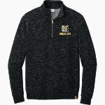 Blacksburg Wildcats tentree Men's Space Dye 1/4-Zip Fleece Pullover Front Thumbnail