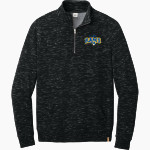 CUBA HIGH SCHOOL RAMS tentree Men's Space Dye 1/4-Zip Fleece Pullover Front Thumbnail