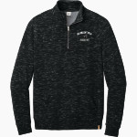North Crawford Trojans tentree Men's Space Dye 1/4-Zip Fleece Pullover Front Thumbnail