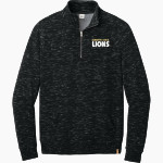 LEVERETTS CHAPEL HIGH SCHOOL LIONS tentree Men's Space Dye 1/4-Zip Fleece Pullover Front Thumbnail