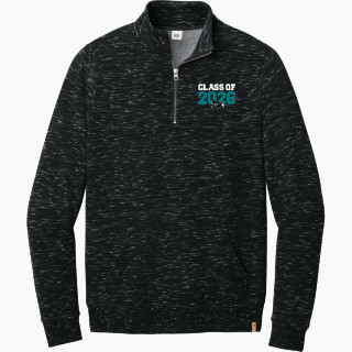 tentree Men's Space Dye 1/4-Zip Fleece Pullover