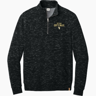 tentree Men's Space Dye 1/4-Zip Fleece Pullover