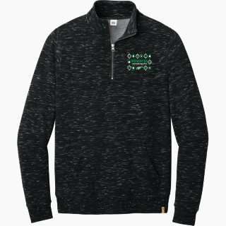 tentree Men's Space Dye 1/4-Zip Fleece Pullover