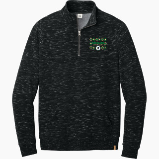 tentree Men's Space Dye 1/4-Zip Fleece Pullover