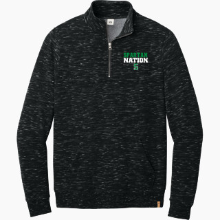 tentree Men's Space Dye 1/4-Zip Fleece Pullover