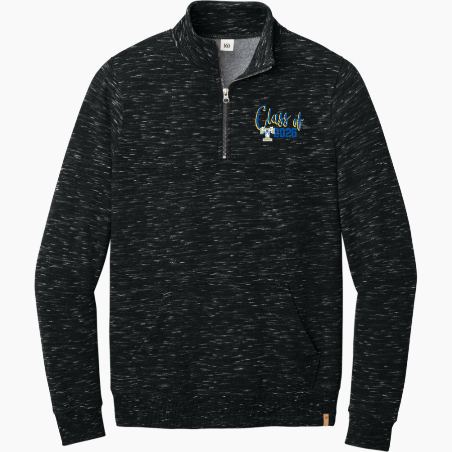 TIVY HIGH SCHOOL ANTLERS <span class="pdp-name-mascot">TIVY ANTLERS</span> tentree Men's Space Dye 1/4-Zip Fleece Pullover
