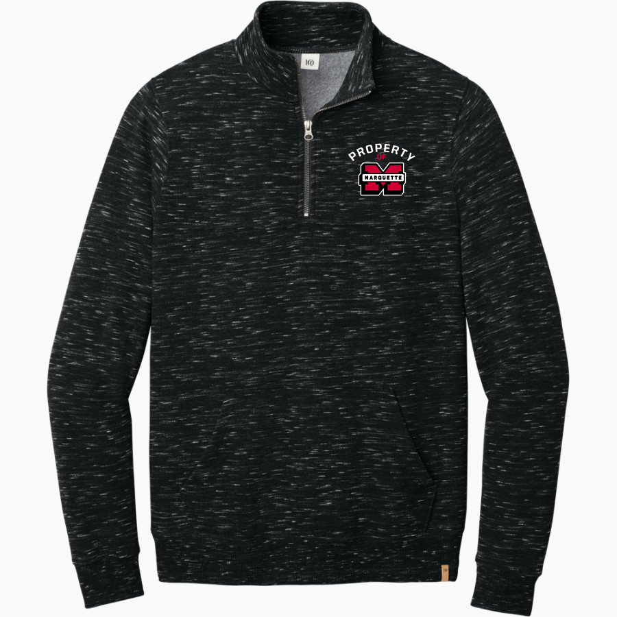 Marquette Sentinels <span class="pdp-name-mascot">Marquette Redettes</span> tentree Men's Space Dye 1/4-Zip Fleece Pullover