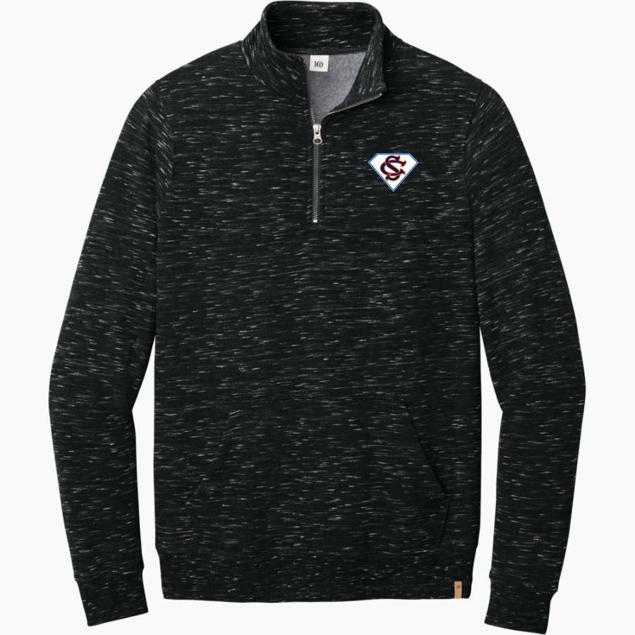 Switzerland County Pacers <span class="pdp-name-mascot">Switzerland County Pacers</span> tentree Men's Space Dye 1/4-Zip Fleece Pullover