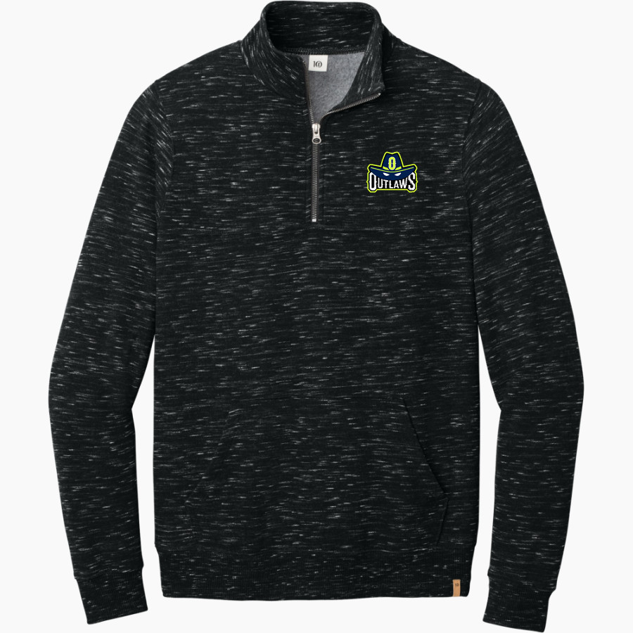 Ocean State Outlaws Outlaws <span class="pdp-name-mascot">Ocean State Outlaws</span> tentree Men's Space Dye 1/4-Zip Fleece Pullover
