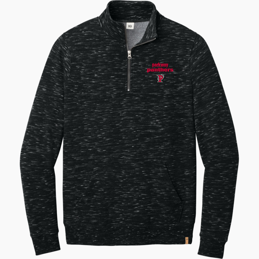 PARKWAY HIGH SCHOOL PANTHERS <span class="pdp-name-mascot">PARKWAY PANTHERS</span> tentree Men's Space Dye 1/4-Zip Fleece Pullover