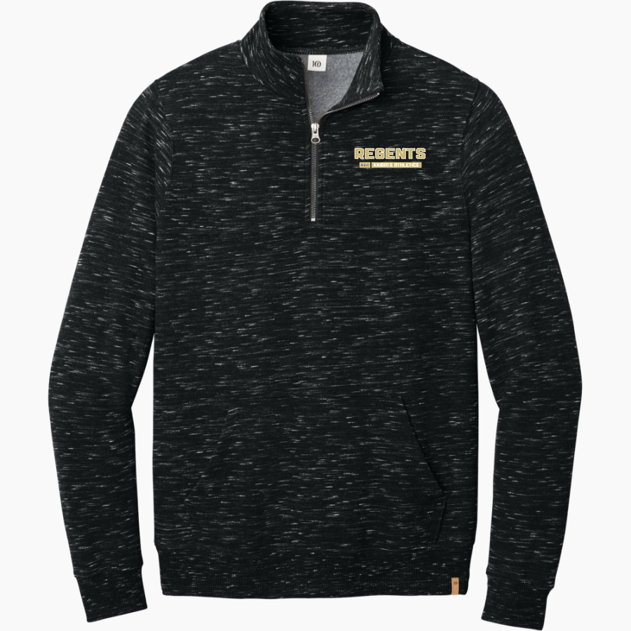 Regents School of Austin The Official Store of the Knights tentree Men's Space Dye 1/4-Zip Fleece Pullover