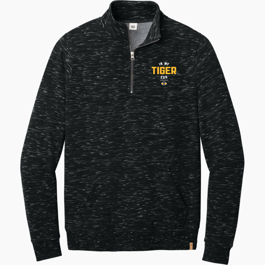 TROUP HIGH SCHOOL TIGERS <span class="pdp-name-mascot">TROUP TIGERS</span> tentree Men's Space Dye 1/4-Zip Fleece Pullover