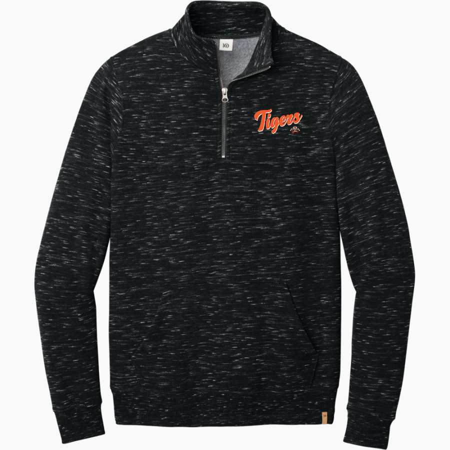 Mercer Tigers <span class="pdp-name-mascot">Mercer Tigers</span> tentree Men's Space Dye 1/4-Zip Fleece Pullover