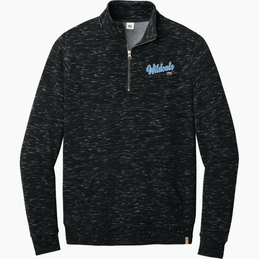 Cedar Bluffs Wildcats <span class="pdp-name-mascot">Cedar Bluffs Wildcats</span> tentree Men's Space Dye 1/4-Zip Fleece Pullover