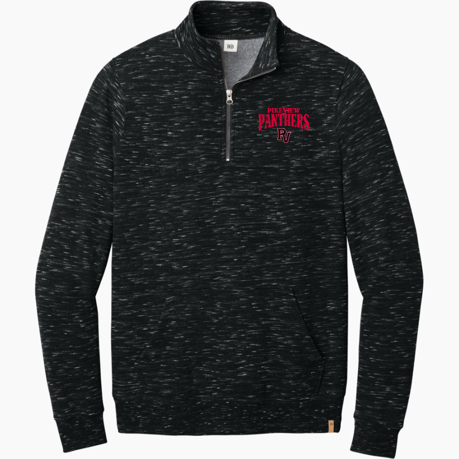 PIKEVIEW HIGH SCHOOL PANTHERS <span class="pdp-name-mascot">PIKEVIEW PANTHERS</span> tentree Men's Space Dye 1/4-Zip Fleece Pullover