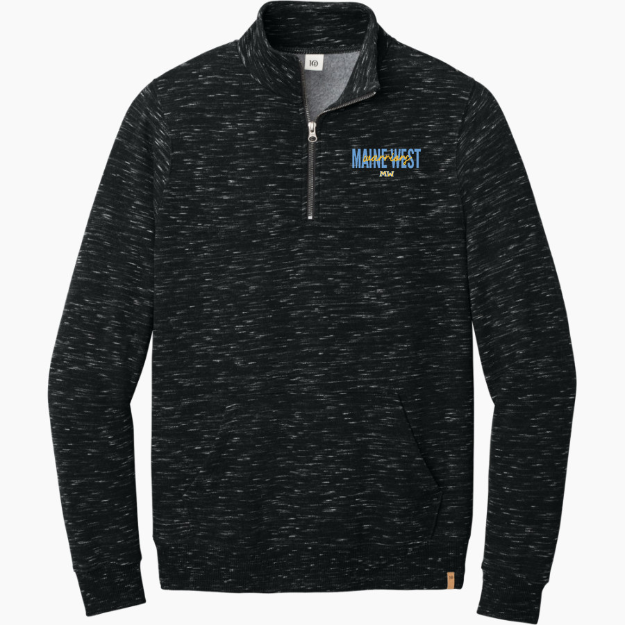 Maine West Warriors <span class="pdp-name-mascot">Maine West High School Warriors</span> tentree Men's Space Dye 1/4-Zip Fleece Pullover
