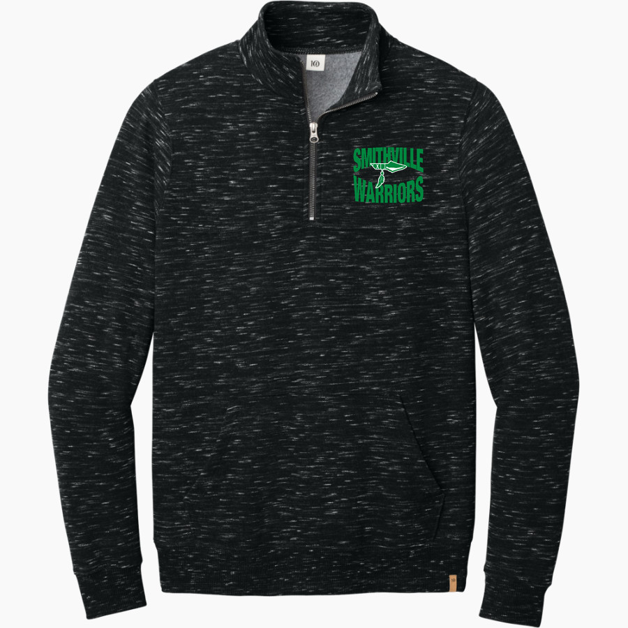 SMITHVILLE R-2 HIGH SCHOOL WARRIORS <span class="pdp-name-mascot">SMITHVILLE WARRIORS</span> tentree Men's Space Dye 1/4-Zip Fleece Pullover