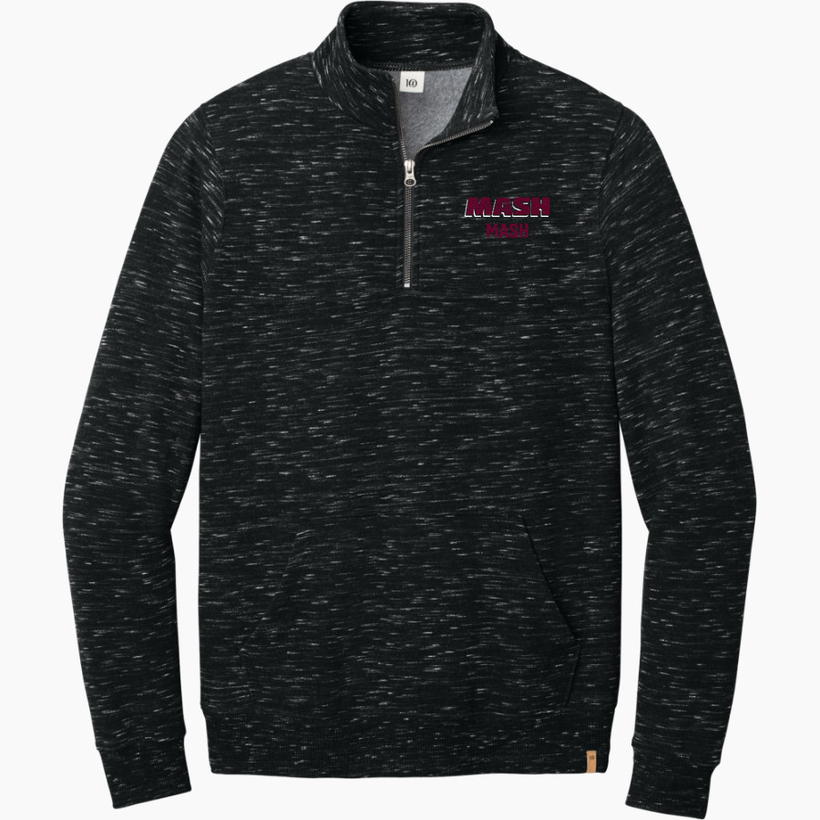 Mash Athletics <span class="pdp-name-mascot">Minnesota Mash Baseball Club</span> tentree Men's Space Dye 1/4-Zip Fleece Pullover