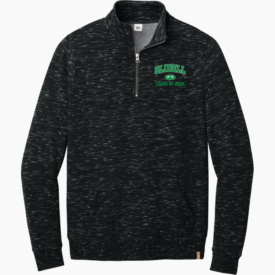 SLIDELL HIGH SCHOOL TIGERS <span class="pdp-name-mascot">SLIDELL TIGERS</span> tentree Men's Space Dye 1/4-Zip Fleece Pullover