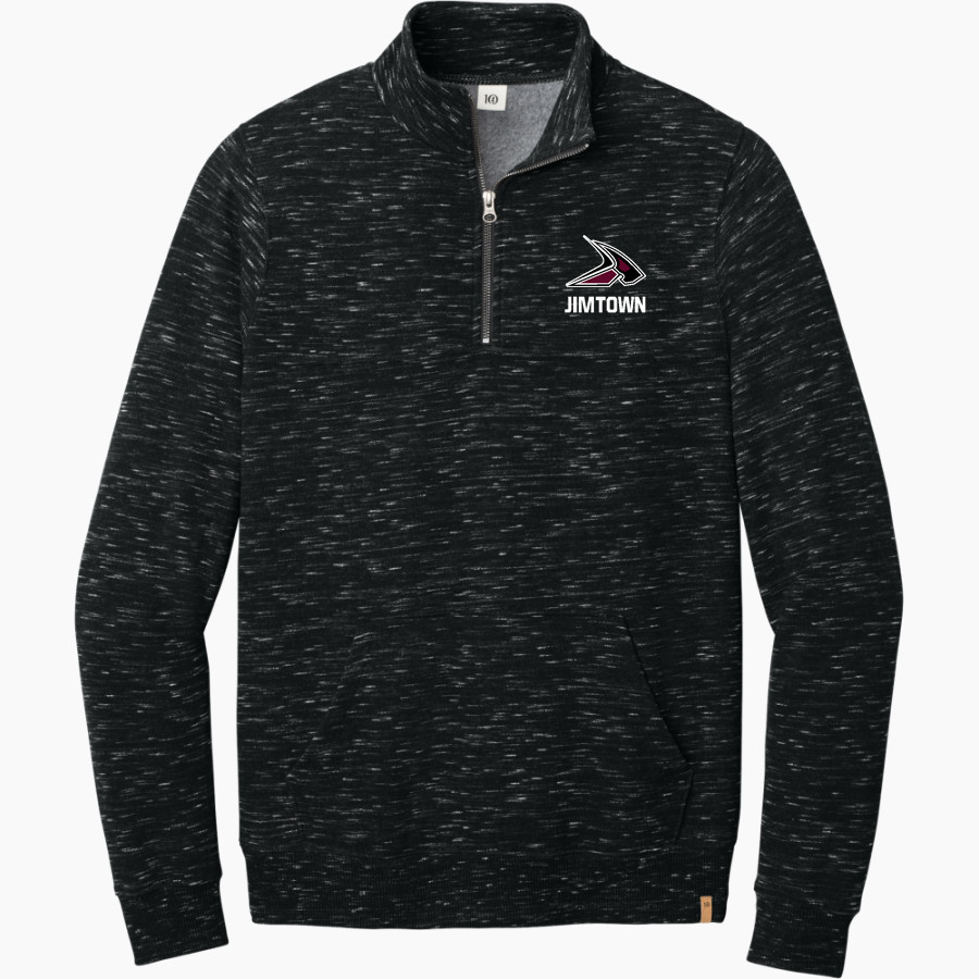 Jimtown Jimmies tentree Men's Space Dye 1/4-Zip Fleece Pullover