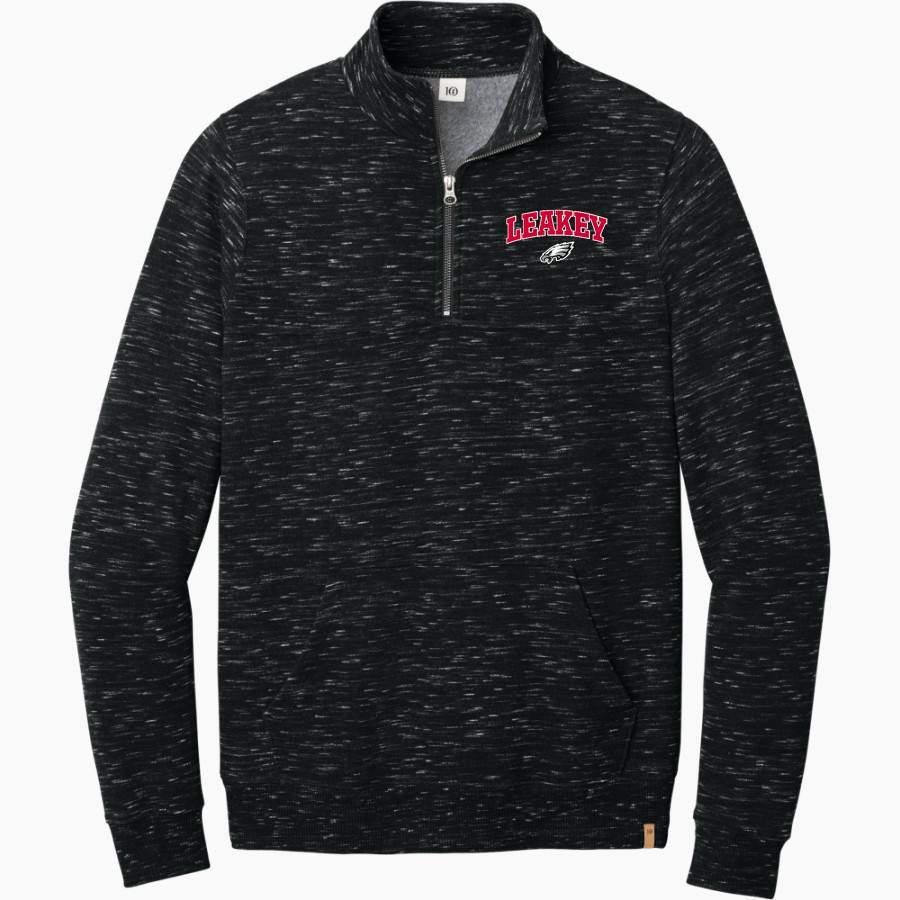 LEAKEY HIGH SCHOOL EAGLES <span class="pdp-name-mascot">LEAKEY EAGLES</span> tentree Men's Space Dye 1/4-Zip Fleece Pullover