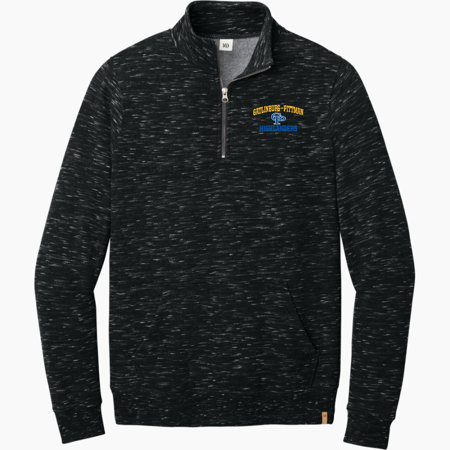 GATLINBURG-PITTMAN HIGH SCHOOL HIGHLANDERS <span class="pdp-name-mascot">GATLINBURG - PITTMAN HIGHLANDERS</span> tentree Men's Space Dye 1/4-Zip Fleece Pullover