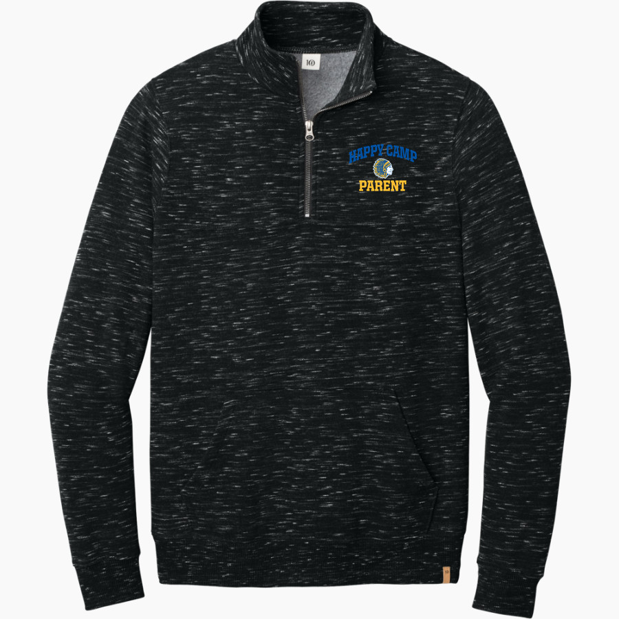 HAPPY CAMP HIGH SCHOOL INDIANS <span class="pdp-name-mascot">HAPPY CAMP INDIANS</span> tentree Men's Space Dye 1/4-Zip Fleece Pullover