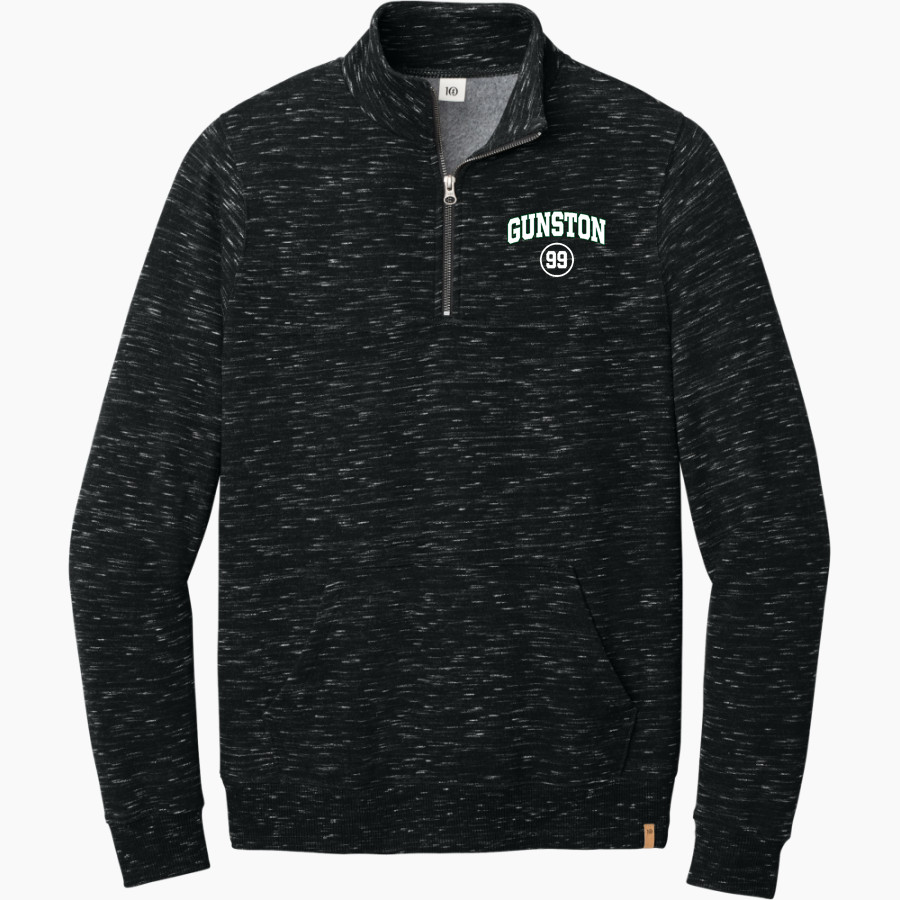Gunston Herons tentree Men's Space Dye 1/4-Zip Fleece Pullover