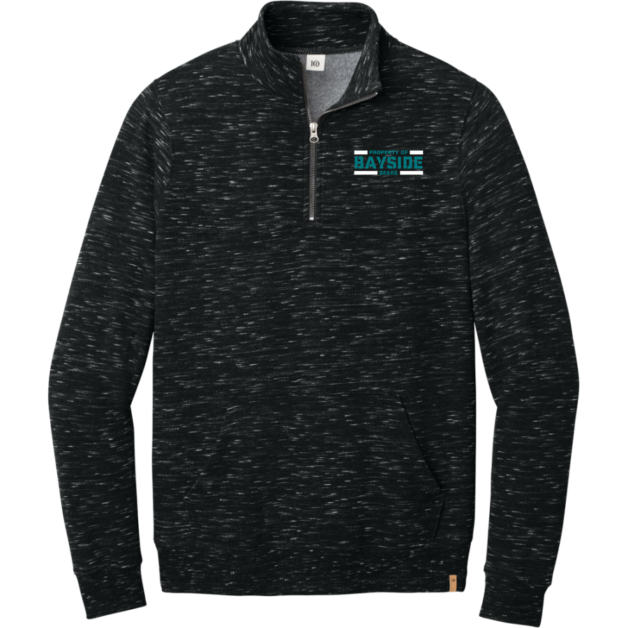 BAYSIDE HIGH SCHOOL BEARS <span class="pdp-name-mascot">BAYSIDE BEARS</span> tentree Men's Space Dye 1/4-Zip Fleece Pullover