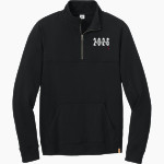 Trinity Warriors <span class="pdp-name-mascot">Trinity Christian Warriors</span> tentree Men's Space Dye 1/4-Zip Fleece Pullover Front Thumbnail