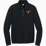MARINE MILITARY ACADEMY LEATHERNECKS <span class="pdp-name-mascot">MARINE LEATHERNECKS</span> tentree Men's Space Dye 1/4-Zip Fleece Pullover Front Thumbnail