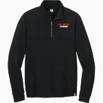 ECU Tigers <span class="pdp-name-mascot">East Central Tigers</span> tentree Men's Space Dye 1/4-Zip Fleece Pullover Front Thumbnail
