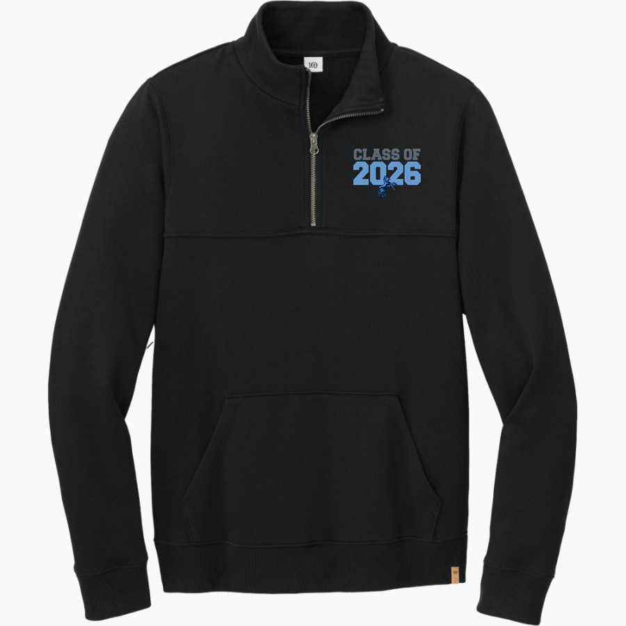 Mannion Mustangs <span class="pdp-name-mascot">Mannion Mustangs</span> tentree Men's Space Dye 1/4-Zip Fleece Pullover