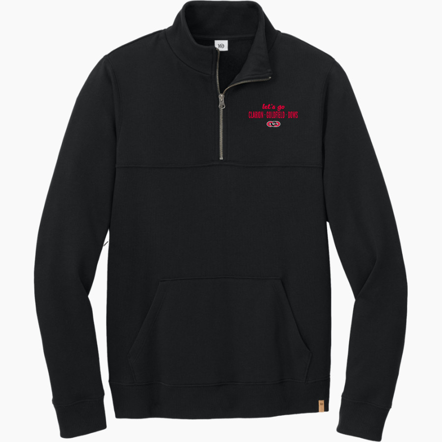 CLARION-GOLDFIELD-DOWS HIGH SCHOOL COWBOYS <span class="pdp-name-mascot">CLARION - GOLDFIELD COWBOYS</span> tentree Men's Space Dye 1/4-Zip Fleece Pullover