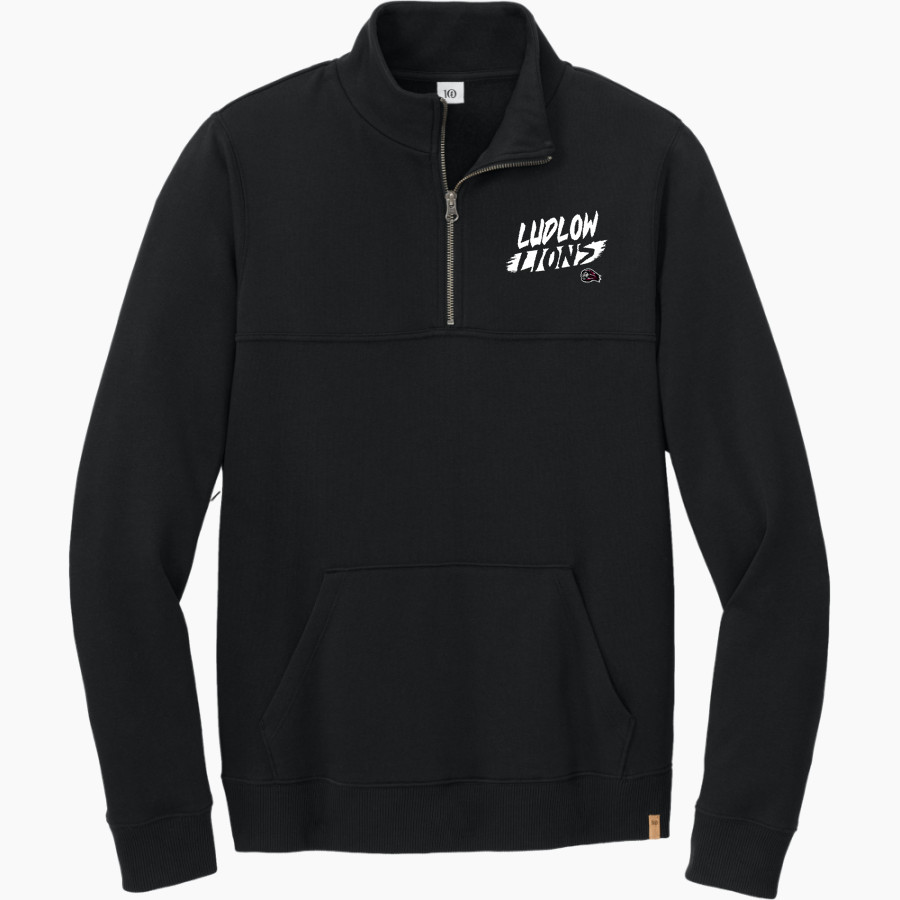 Ludlow Lions <span class="pdp-name-mascot">Lions</span> tentree Men's Space Dye 1/4-Zip Fleece Pullover