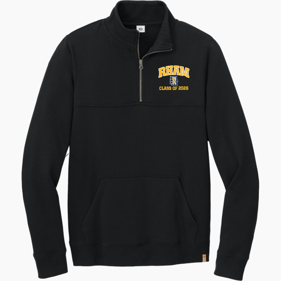 Rham Raptors <span class="pdp-name-mascot">Rham Sachems</span> tentree Men's Space Dye 1/4-Zip Fleece Pullover