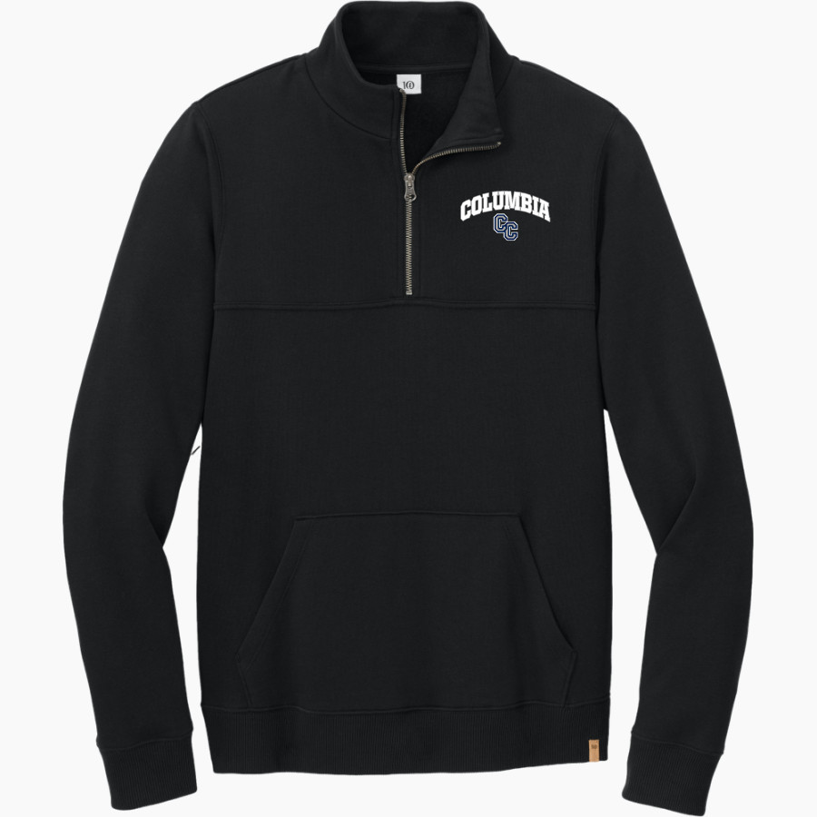 Columbia Cougars <span class="pdp-name-mascot">Columbia Cougars</span> tentree Men's Space Dye 1/4-Zip Fleece Pullover