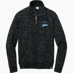 Crow Tigers tentree Women's Space Dye 1/4-Zip Fleece Pullover Front Thumbnail