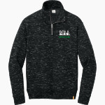 Mount Alvernia Academy Hawks tentree Women's Space Dye 1/4-Zip Fleece Pullover Front Thumbnail