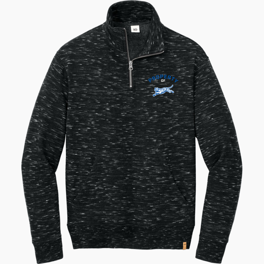 Crow Tigers tentree Women's Space Dye 1/4-Zip Fleece Pullover